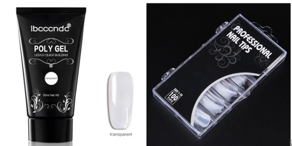 Painless And Rapid Extension Of Crystal Glue100-piece Boxed With Scaled Nail Crystal - 图片 5