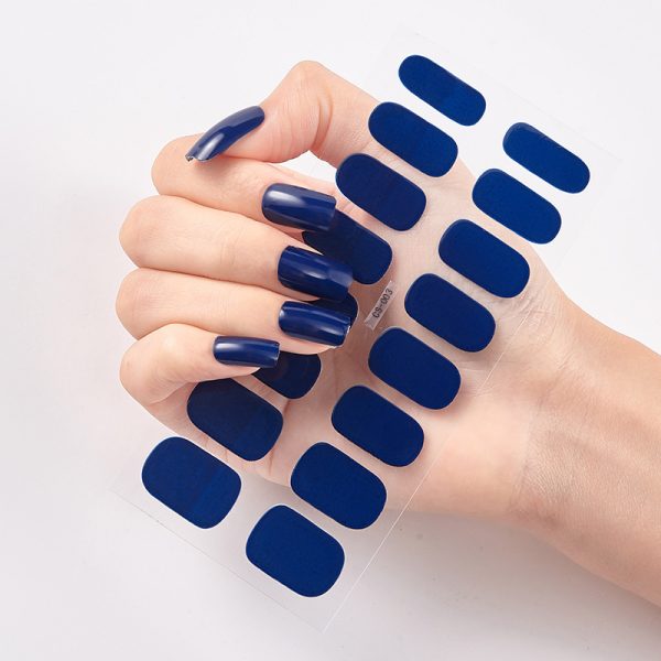 Pure Color 16 Nail Stickers - 图片 2