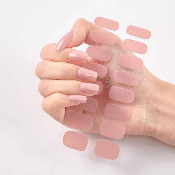 Pure Color 16 Nail Stickers - 图片 7