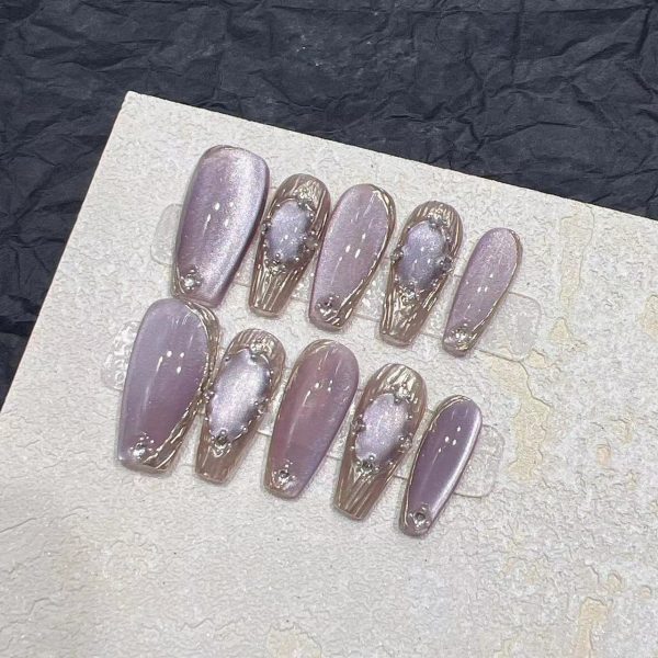 Handmade Wear Armor Fake Nail Patch - 图片 7