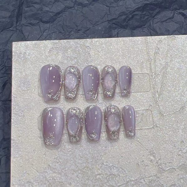 Handmade Wear Armor Fake Nail Patch - 图片 8