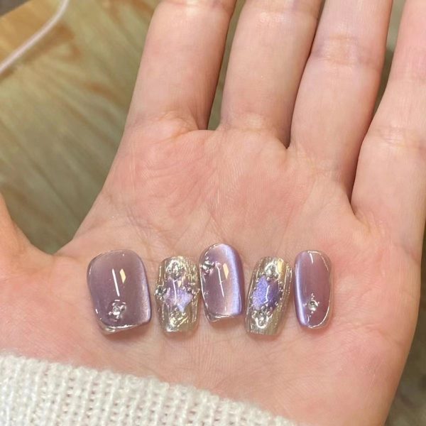 Handmade Wear Armor Fake Nail Patch - 图片 4