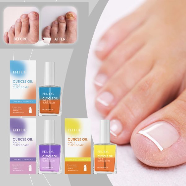 EELHOE Double-Layer Nail Cuticle Oil For Nail Cuticle Repair, Moisturizing And Softening Nail Surface Care Oil - 图片 7
