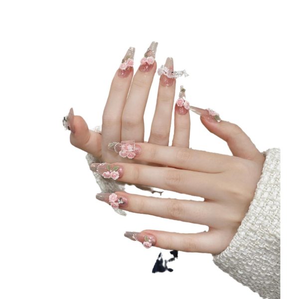 Handmade UV Nail Beauty Patch Finished Product - 图片 2